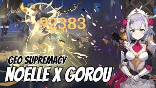 Noelle x Gorou Geo Supremacy Team - Spiral Abyss 2.3 Floor 12 | Genshin Impact