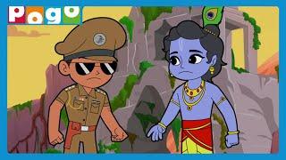 Janmashtami Dhamaal! 🪈 | Little Singham, Krishna and Chhota Bheem | #janmashtami | @PogoChannel