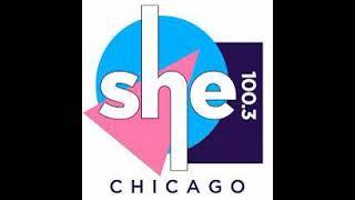 WSHE "She 100.3" (Now The NEW 100.3) - Legal ID - 2022 #2  (1990s-2000s hits)