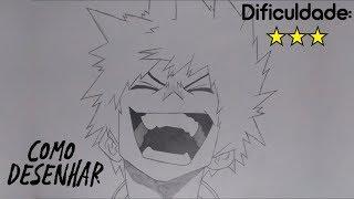 Como desenhar o Katsuki Bakugo | My Hero Academia |