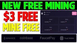 New Free Crypto Mining Website 2025 || Bitcoin Mining | Minexpert.biz