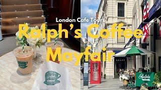 Famous NY brand’s new cafe in Mayfair Ralphs Coffee️