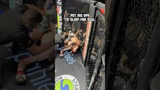 Bro was tryna pop his head #mma #combatnight #martialarts #florida #2025 #sleep