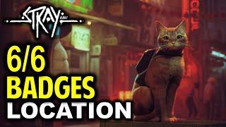 STRAY: All Badge Locations (Badges Trophy Guide)