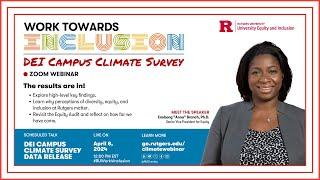 DEI Campus Climate Survey Data Release