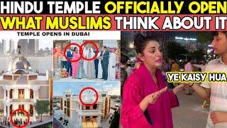 Dubai's newest Hindu temple officially opens its doors to residents | Pakistani Reaction