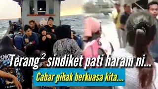 Sindiket Pati Indon Cabar Maritim Malaysia‼️
