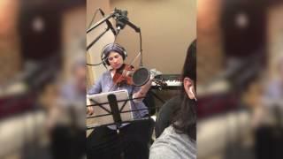 Violin Recording At NONA Studio