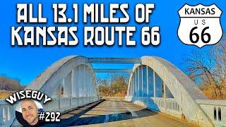 Driving all 13.1 miles of Kansas Route 66