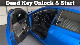 2017 - 2024 Chevy Malibu - How to Unlock & Start With A Dead Broken Remote Key Fob Battery Chevrolet