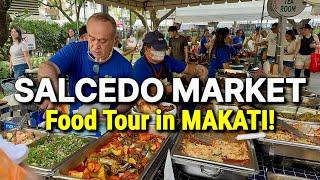 This Filipino Market is INSANE! Must-Try Food in the Philippines at SALCEDO MARKET, MAKATI