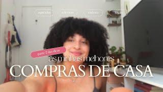 As melhores compras grandes da minha casa | Dicas | Irmãs Marcos