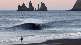 Historic Volcano Eruption Swell Event in Iceland