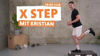 x step mit Kristian | FitX-Kurse für zu Hause | classx at home