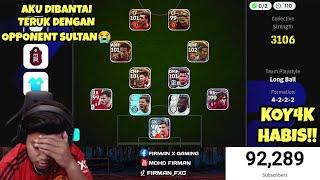 AKU DIBANTAI TERUK DENGAN TEAM SOLID! SULTAN! EFOOTBALL 2024 MOBILE