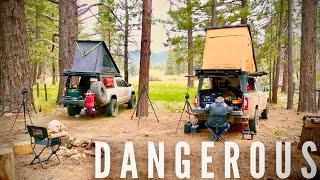 I'M NEVER CAMPING HERE AGAIN | Sequoia National Forest Overland