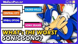 Worst Sonic Song Bracket