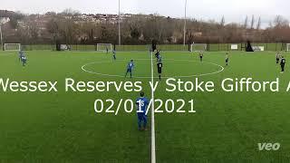 WESSEX WANDERERS RESERVES 1-1 STOKE GIFFORD A (MATCH HIGHLIGHTS)