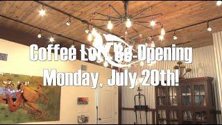 The Coffee Loft at The Art Studio is Reopening Monday, July 20!