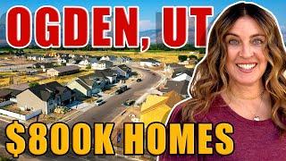 What $800K Gets You In Ogden Utah: Stunning NEW Construction Homes In Ogden UT | Salt Lake City UT