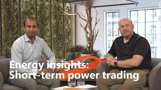 Energy Insights: Short-term power trading with algos and batteries