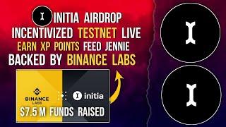 INITIA TESTNET AIRDROP | BINANCE PROJECT | COLLECT XP POINTS DAILY #testnet #binance