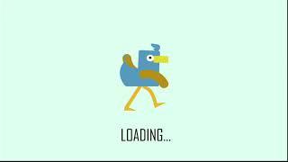 Loading blue bird