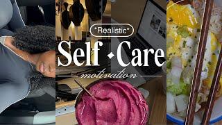 SELF CARE VLOG ️ | realistic, relaxing, reset routine