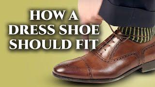 How A Mens Dress Shoe Should Fit & How To Find The Right Shoe Size  Online & In Store