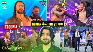 'Bechara Tribal Chief'  Roman Reigns Meets Sami Zayn - WWE Crown Jewel 2024 Highlights
