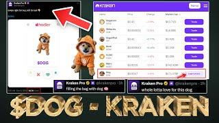 Kraken major hint $DOG (Bitcoin) Spot Listing  (VERY BULLISH)