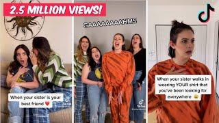 WHICH SISTER CAN GO VIRAL ON TIK TOK? | Sister VS. Sister Challenge!