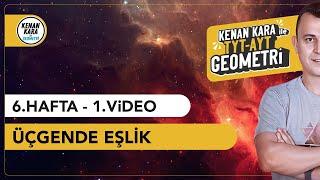 Üçgende Eşlik | GEOMETRİ KONU ANLATIMI (2024 Tayfa) (TYT-AYT)