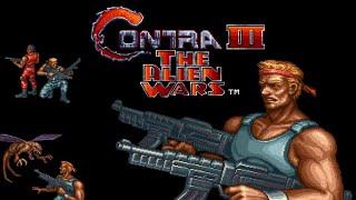 CONTRA 3 Alien Wars полное прохождение