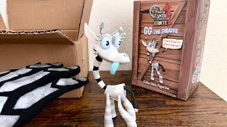 Unboxing G.G. the Giraffe Figurine Video - The Spine from Steam Powered Giraffe