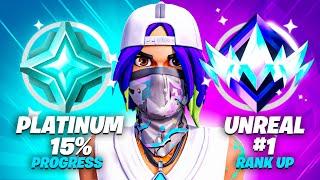 Platinum To Unreal Speedrun (Fortnite Ranked)