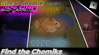 How to find SIZE: 2 CHOMIK in FIND THE CHOMIKS || Roblox
