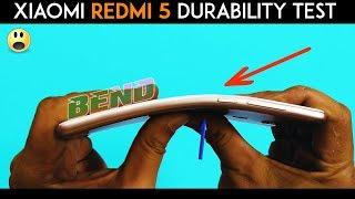 Redmi 5 BEND Fail! 1st BREAK since Redmi Note 3 (UNBOXING- BEND & Scratch TESTED) Durability Test