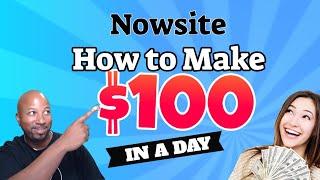 Nowsite| How to make $100 a day online with a digital marketing platform | Nowsite Marketing