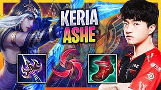 LEARN HOW TO PLAY ASHE SUPPORT LIKE A PRO! | T1 Keria Plays Ashe Support vs Rakan!  Season 2023