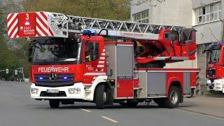[GONG & DURCHSAGE] - Löschzug Feuerwache 3 Bochum bei Wachaufahrt