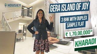 Gera Island Of Joy Kharadi | 3 BHK With Duplex Sample Flat Tour | Gera Developers Pune