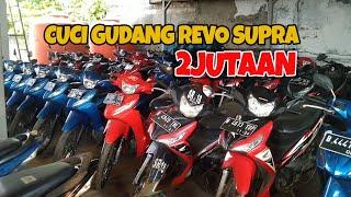 CUCI GUDANG MOTOR REVO SUPRA 2 JUTAAN I BURUAN SIKAT LURR 