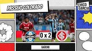 GRÊMIO 0 X 2 INTER: DERROTA INCONTESTÁVEL E AINDA FICOU BARATO. JÁ ERA…