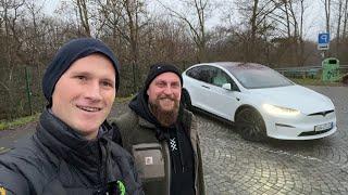 Abholung Tesla Model X Plaid