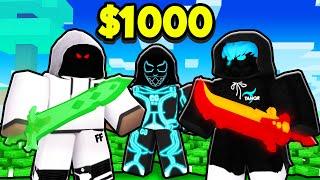 Bedwars YouTubers VS EXTREME $1000 Challenges... (Roblox Bedwars)