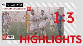 HIGHLIGHTS | FV Illertissen vs. Fortuna Düsseldorf 1:3 | Pokalfight im Süden