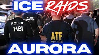 MASSIVE ICE RAIDS!! Aurora. MIGRANTS ARRESTED!! Tren de Aragua. GANGS!! Colorado. LIVE.