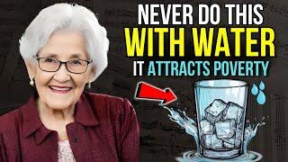 5 Things you should STOP DOING with Water, THEY ATTRACT POVERTY AND RUIN Dolores Cannon