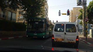 Ride in Rishon LeZion (Streets: Balaban, HaGdud Ha'Ivri, Margolin, Yehuda Leib Pinsker and Dror)